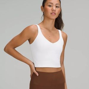 Lululemon Align Tank Cropped White